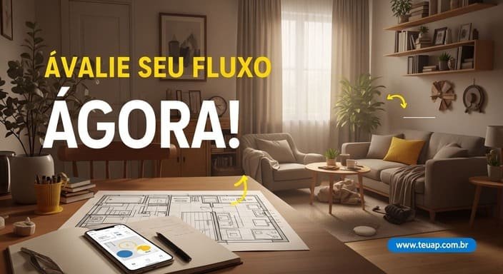 Avalie o Fluxo Atual do Seu Apê