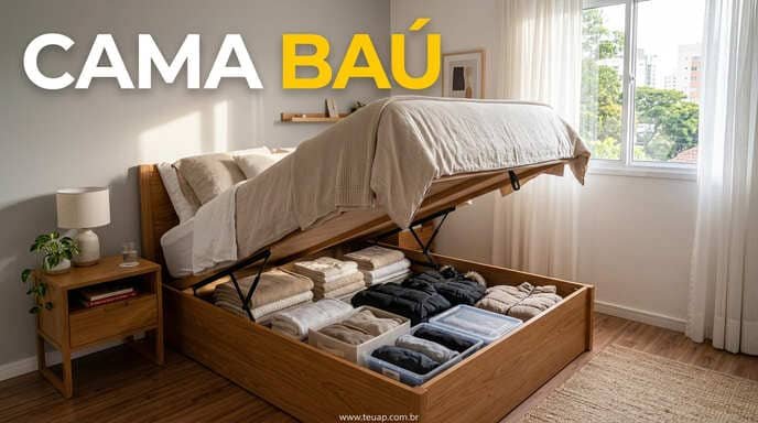 O Poder Invisível das Camas com Baú Inteligente