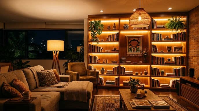Camadas de Luz: o Segredo do Mood Lighting