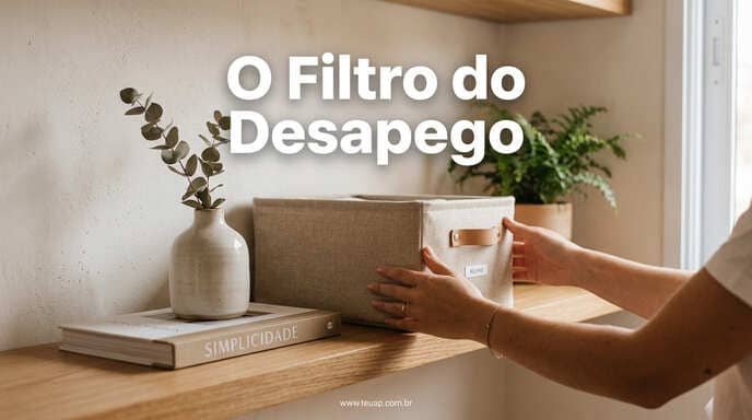 O Filtro do Desapego