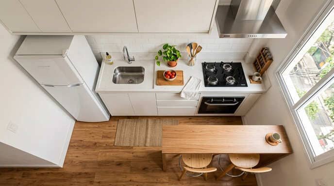 Layout Inteligente | Cozinha Pequena e Funcional