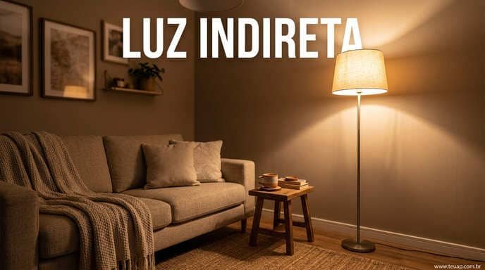 Luz Indireta: Segredo de Iluminação Aconchegante