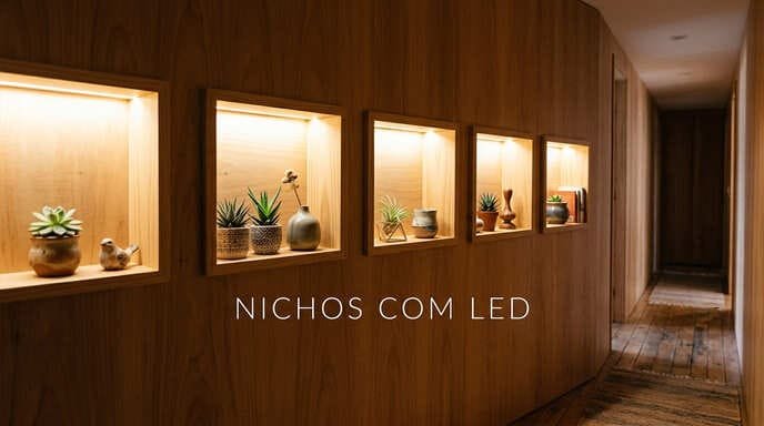 Nichos com LED