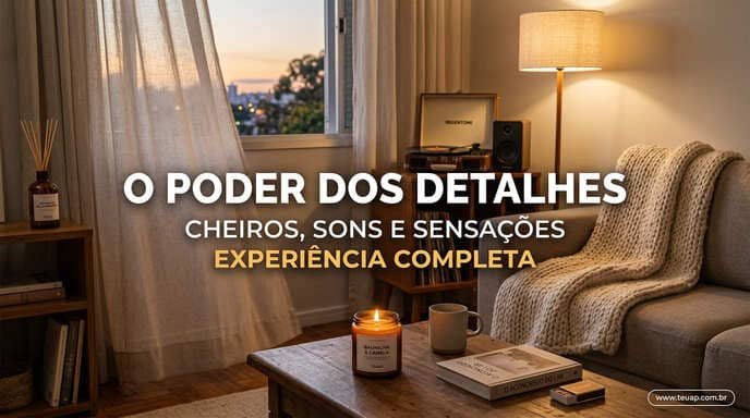 O Poder dos Detalhes: Cheiros, Sons e Sensações