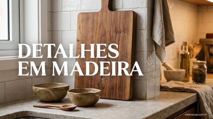 Detalhes em Madeira
