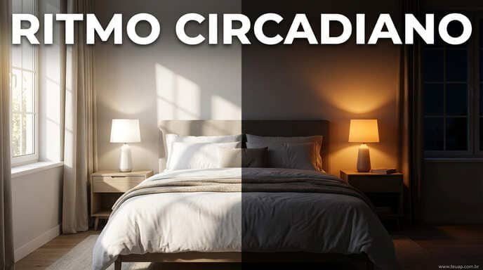 Ritmo Circadiano com Iluminação Aconchegante Inteligente