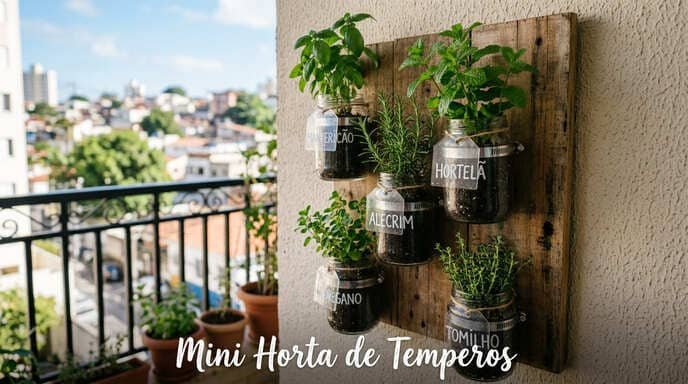 Mini Horta de Temperos