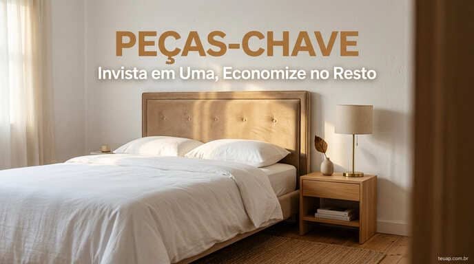 Peças-Chave na Decoração do Quarto — Invista no Essencial