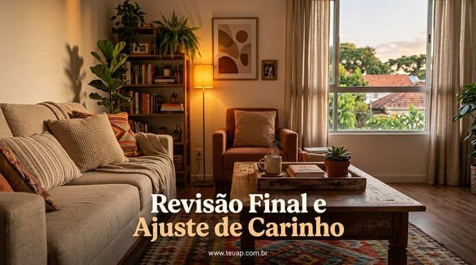 Revisão Final e Ajuste de Carinho