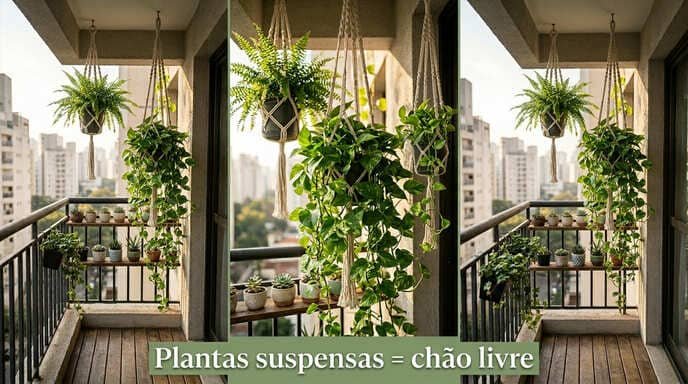 Plantas Suspensas: O Truque que Ninguém Conta