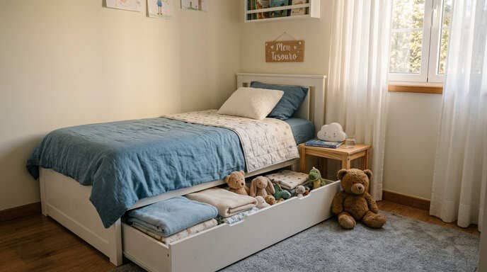 Cama com Baú: O Tesouro Escondido