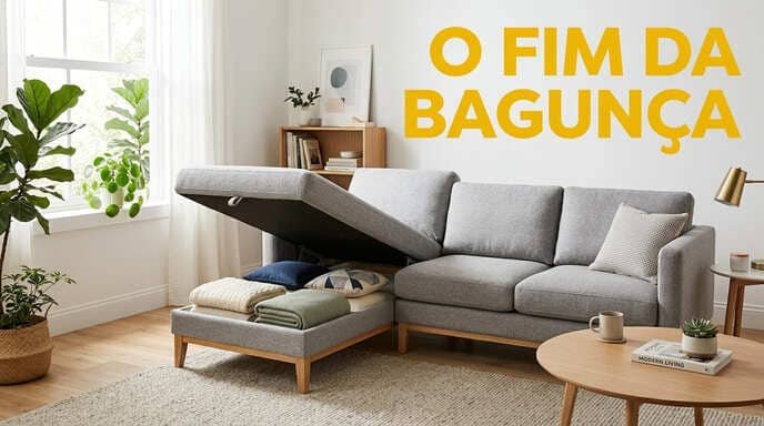 Sofás com Baú
