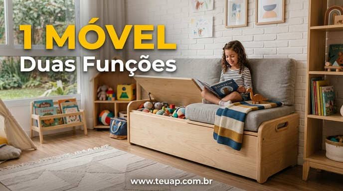 Móveis Multifuncionais e Modulares