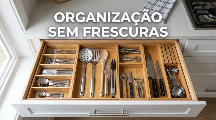Organizadores de Gavetas e Divisórias Internas