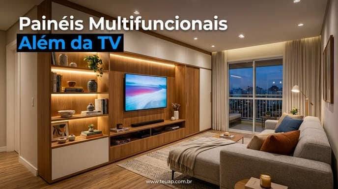 Painel Multifuncional: Muito Além da TV