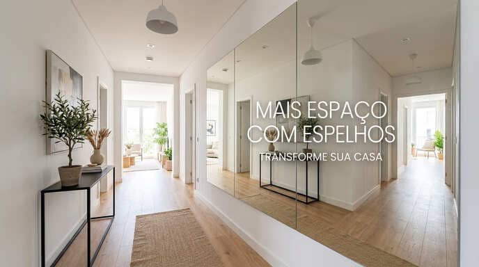 Mais Espaço com Espelhos