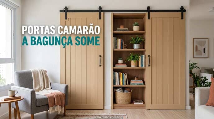 Portas Camarão: A Bagunça Some em Segundos