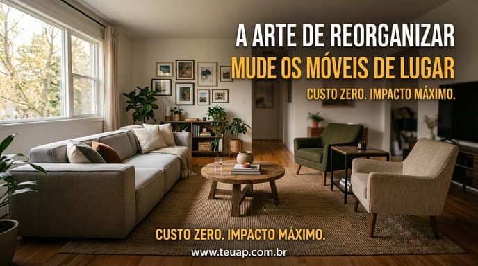 A Arte de Reorganizar: Mude os Móveis de Lugar