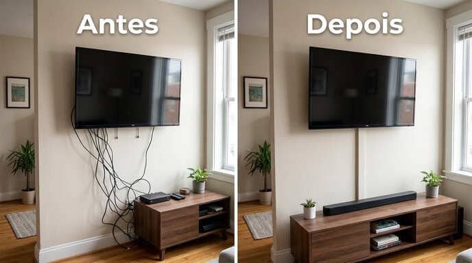 Organização de Cabos e a Eliminação do Ruído Visual