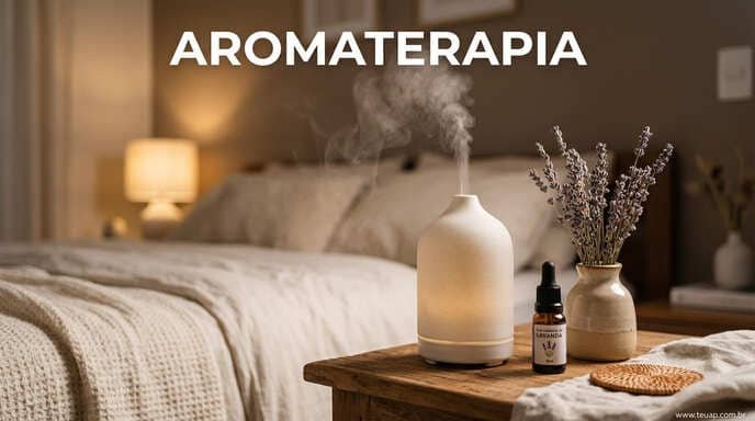 Aromaterapia no Quarto: Cheiro de Descanso