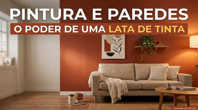 Pintura e Paredes: O Poder de uma Lata de Tinta