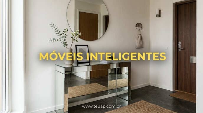 Móveis Multifuncionais e Espelhados