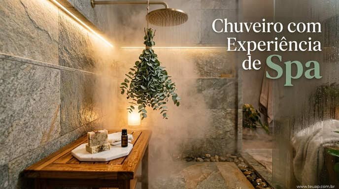 Chuveiro com Experiência de Spa