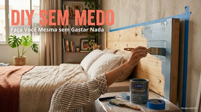 DIY sem Medo — Transforme o Quarto com Suas Próprias Mãos