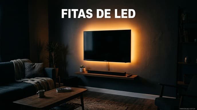 Fitas de LED: Efeito Flutuante Aconchegante
