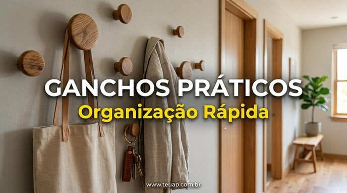 Ganchos de Parede Modernos