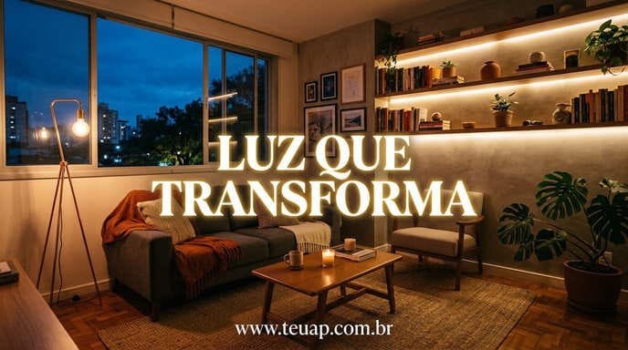 Iluminação Estratégica: Criando Profundidade com Luz