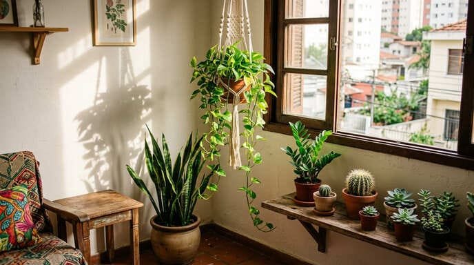 Plantas: vida e estilo que cabem no bolso