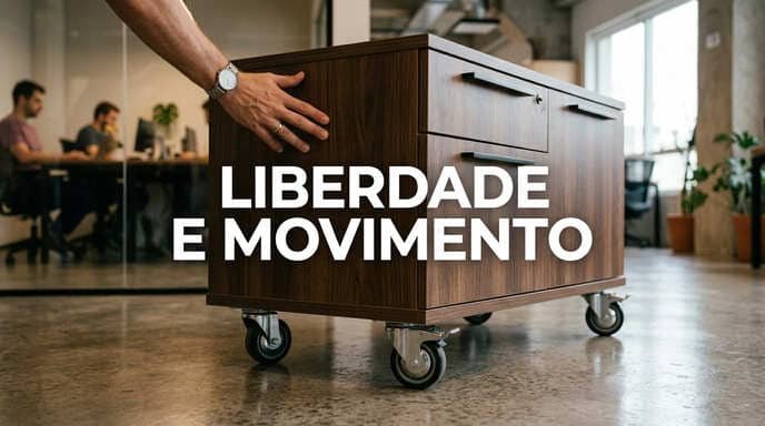 Móveis com Rodízios
