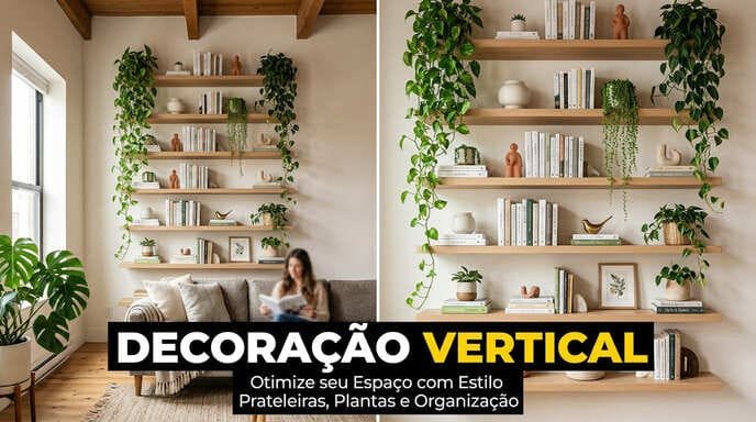 Verticalização: Aproveite as Paredes até o Teto