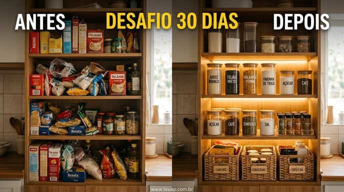 Desapego e Organização de Impacto em 30 Dias