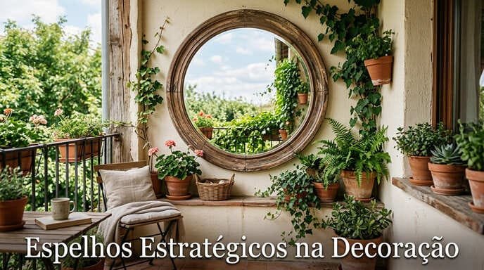 Espelhos Estratégicos na Decoração