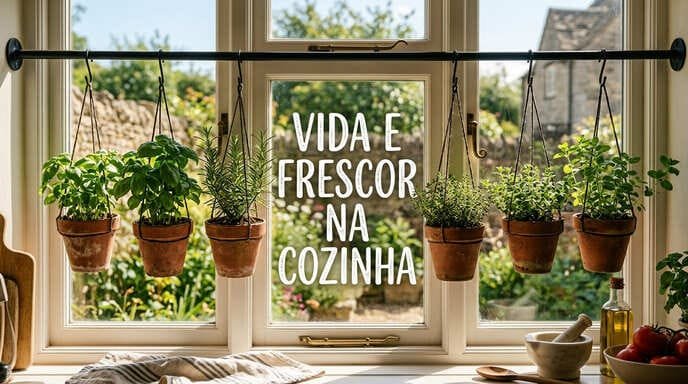 Hortas Verticais e Toques de Natureza