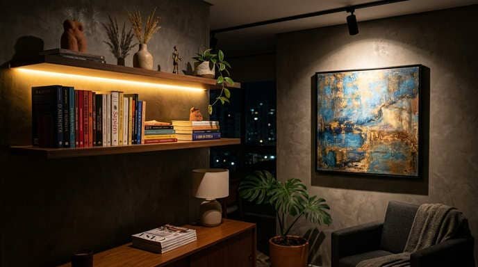 Iluminação de Destaque: Transforme Objetos em Cenários