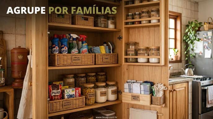 Agrupe por Famílias