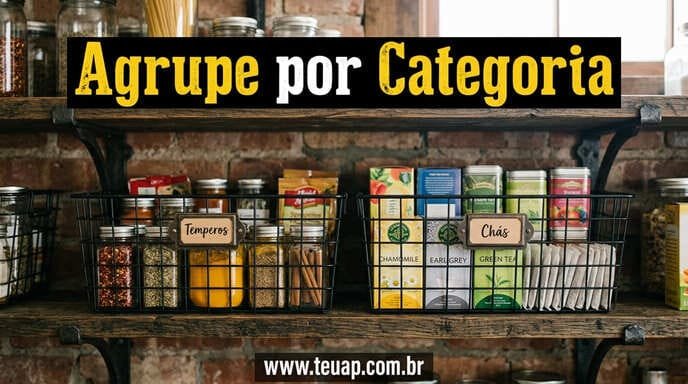 Agrupe por Categoria