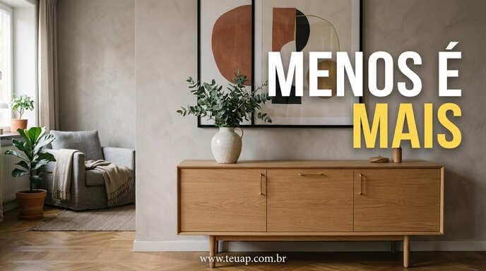 Menos é Mais: A Curadoria de Objetos Decorativos