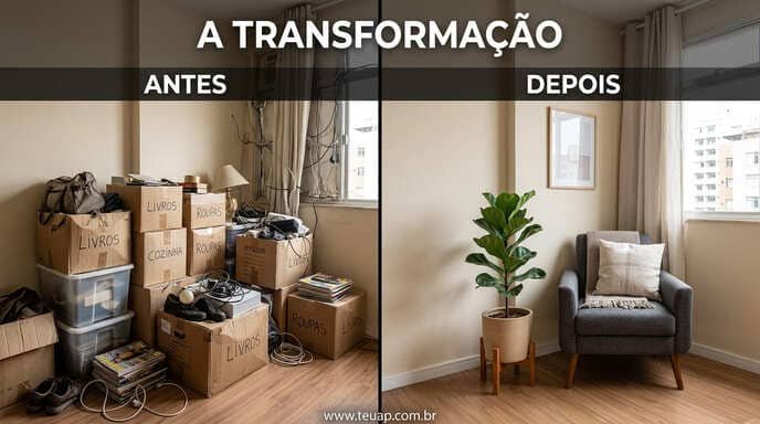 O Destralhe (Antes e Depois)