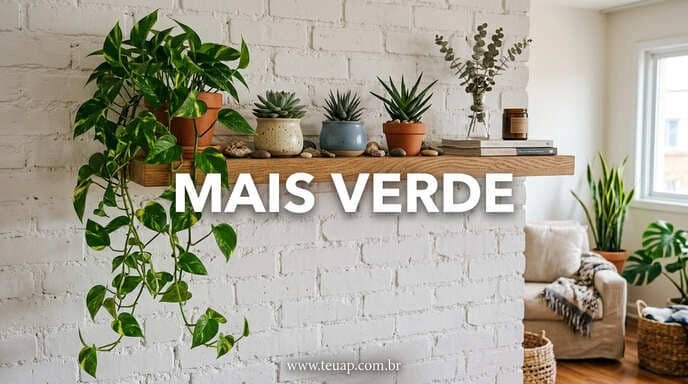 Plantas na Decoração: Traga Vida e Frescor para o Concreto