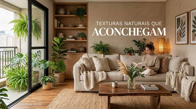 Texturas Naturais Que Aconchegam