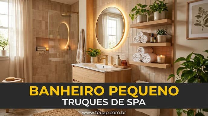 Como Decorar um Banheiro Compacto