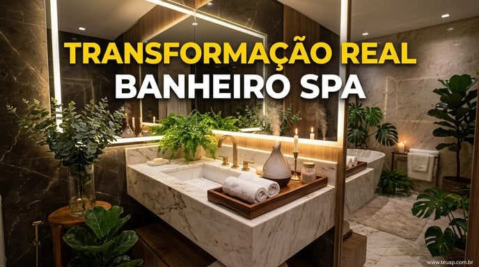 Transformação Real: Como Ganhar 30% Mais Espaço e Conforto no seu Banheiro