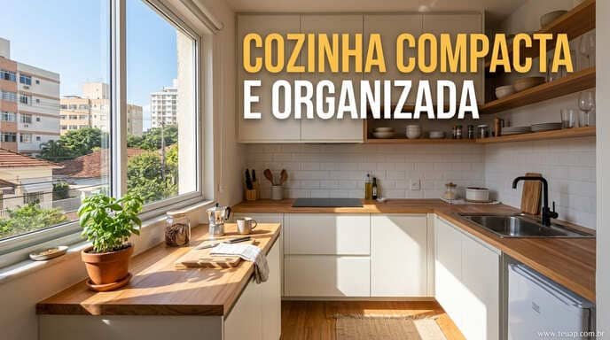 Cozinha Compacta e Organizada
