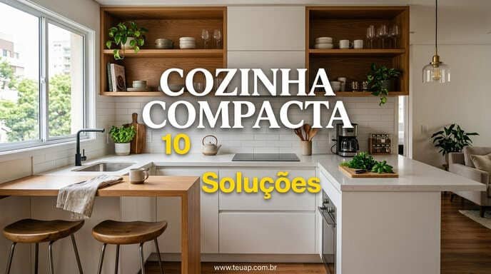Cozinha Compacta e Sofisticada