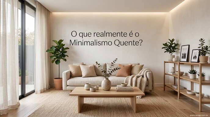 O que realmente é o minimalismo quente?