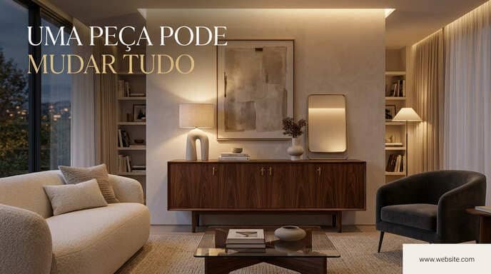 Uma peça pode mudar tudo